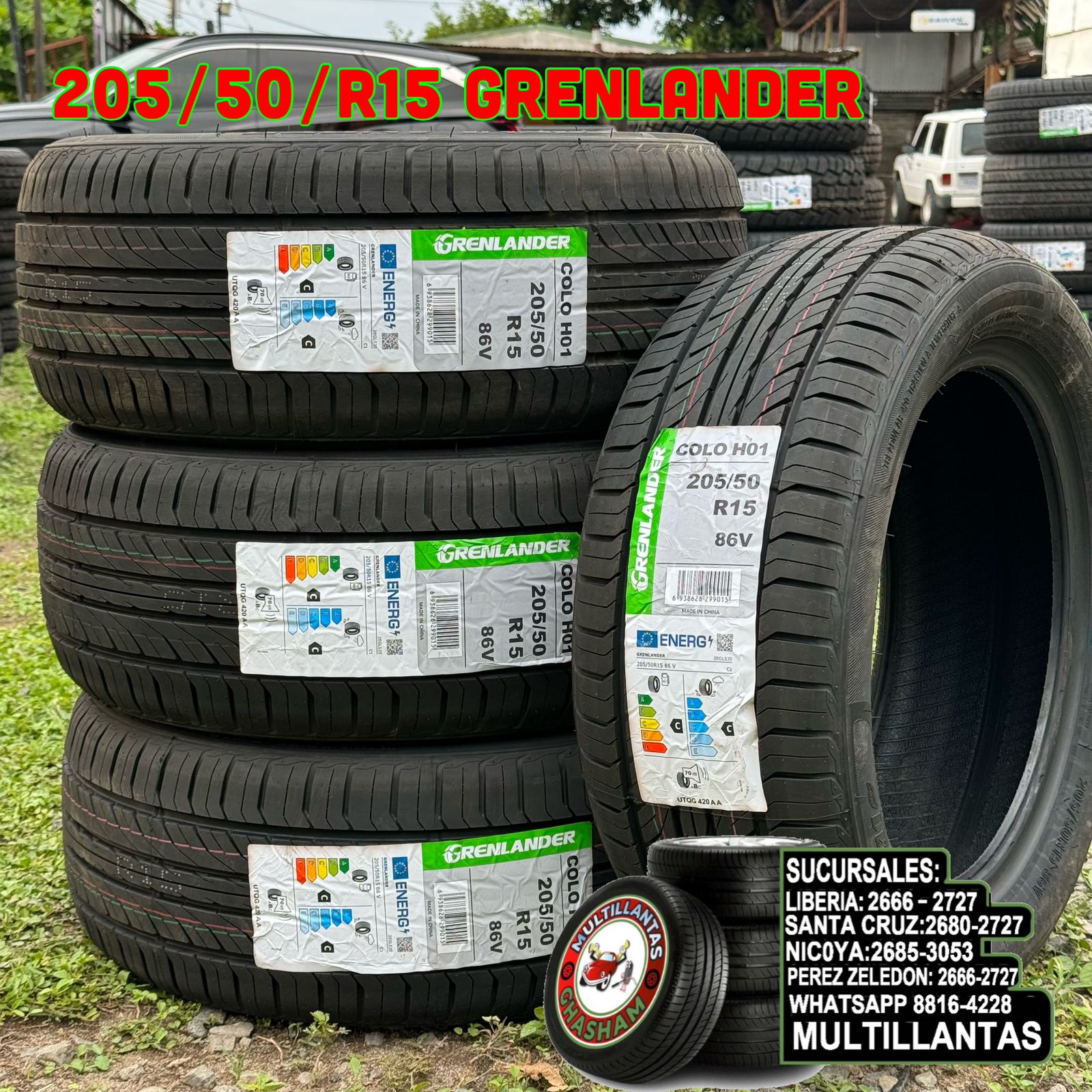 205/50/R15 GRENLANDER